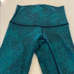 Lululemon high rise space dye leggings